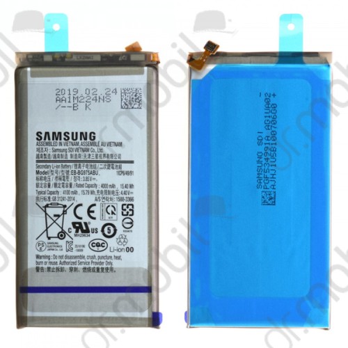 Akkumulátor Samsung Galaxy S10 Plus (SM-G975) 4100mAh Li-iON  EB-BG975ABU / GH82-18827A